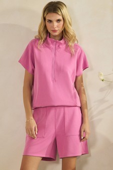 So Chic Sofie Soft Top and Short Set