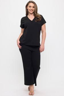 Women's Thin Modal Scuba Set style 5