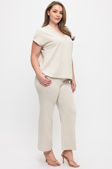 Women's Thin Modal Scuba Set style 3