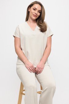 Women's Thin Modal Scuba Set style 4