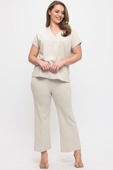 Women's Thin Modal Scuba Set