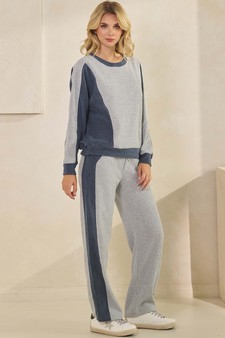 Women's Relaxed Colorblock Corduroy Set