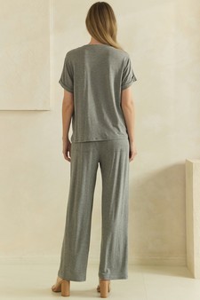 Everyday Relaxed French Terry Top and Bottom Set style 2