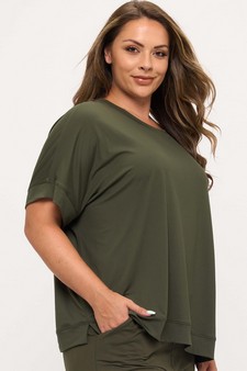 Women's Effortlessly Relaxed Fit UltraSoft Top style 3