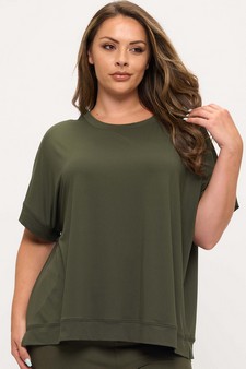 Women's Effortlessly Relaxed Fit UltraSoft Top style 4
