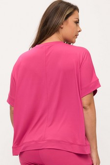 Women's Effortlessly Relaxed Fit UltraSoft Top style 2