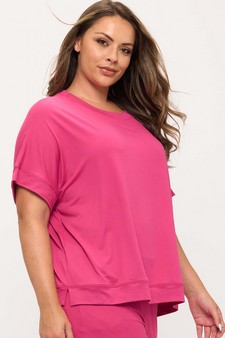 Women's Effortlessly Relaxed Fit UltraSoft Top style 3