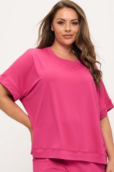 Women's Effortlessly Relaxed Fit UltraSoft Top style 4