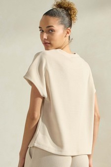 Women’s Corduroy Short Sleeve Top style 2