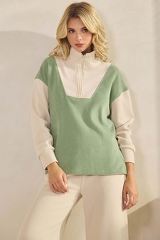 ETA 10/04/25 -  Women's Relaxed Fit Colorblock Corduroy Set style 4