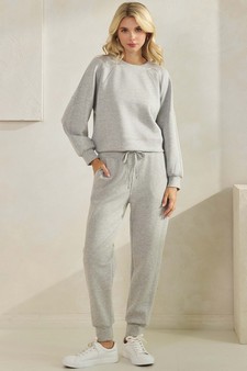 Women’s Solid Crewneck UltraComfy Short Top style 5