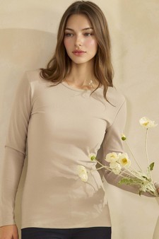 ETA 01/23/26 - Women's Pure Comfort LuxeAir Ribbed Long Sleeve Top