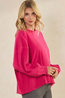 Women's Cotton Relax Fit Top style 3