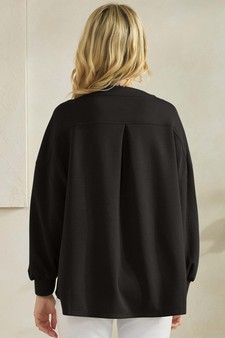 ETA 01/08/26 - Women's Sofie Soft Modal Henley Long Sleeve Top style 2