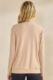 ETA 10/17/25 Women's Pure Comfort Loose Fit Ribbed Long Sleeve Top style 2
