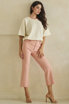 ETA 04/24/26 The Everyday Thin Modal Scuba Short Sleeve Top style 5