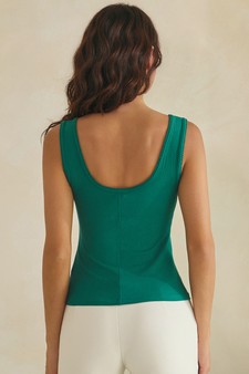 ETA 05/28/26 - Ribbed Scoop Neck Button Front Tank Top style 2