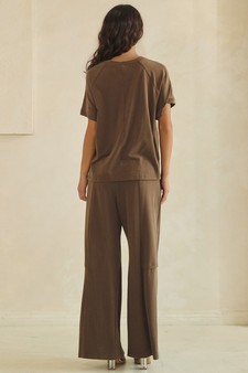 ETA 05/28/26 - Relaxed Soft Stretch Top and Wide-Leg Pant Set style 2