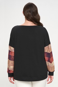 Women’s Off Shoulder Long Sleeve Top style 3