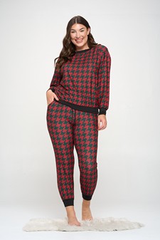 Women’s Christmas Holiday Hues Loungewear Set