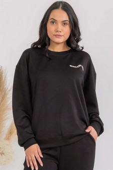 God Is With Us Ultra Comfy Pullover Sweatshirt (Open Pack) style 3