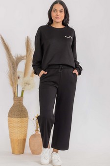 God Is With Us Ultra Comfy Pullover Sweatshirt (Open Pack) style 4