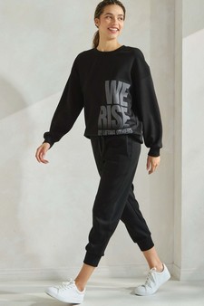 We Rise by Lifting Others Ultra Comfy Jogger Set style 5
