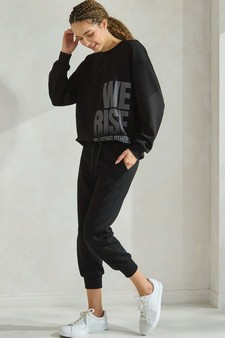 We Rise by Lifting Others Ultra Comfy Jogger Set