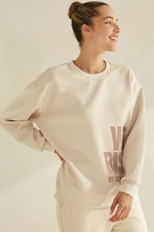 Women's We Rise Ultra Comfy Pullover Sweatshirt (Open Pack) style 3