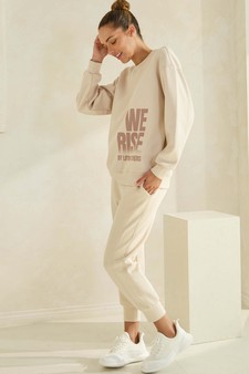 Women's We Rise Ultra Comfy Pullover Sweatshirt (Open Pack) style 5