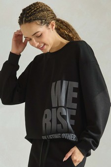 Women's We Rise Ultra Comfy Pullover Sweatshirt (Open Pack) style 3