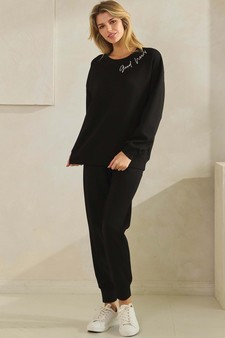 Women's Jesus Saves Ultra Comfy Jogger Set style 5