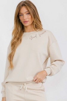 Women's Jesus Saves Ultra Comfy Pullover Sweatshirt (Open Pack) style 2