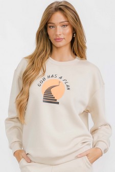 ETA 11/28/25 - Women's Jesus Saves Ultra Comfy Pullover Sweatshirt (Open Pack) style 2