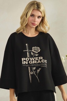 Women's Power In Grace Ultra Comfy Pullover Top (Open Pack)