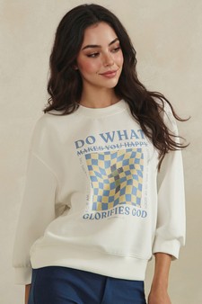 ETA 04/30/26 - Do What Glorifies God Ultra Comfy Pullover Sweatshirt (Open Pack)