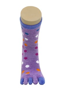 FUN FURRY TOE SOCKS style 3