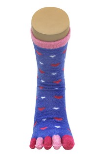 FUN FURRY TOE SOCKS style 4