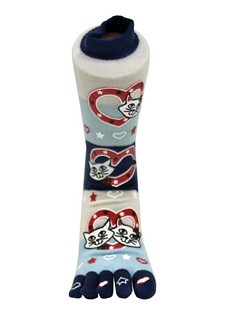 ANIMAL AND FRUIT TOE SOCKS style 3