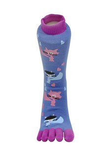 ANIMAL AND FRUIT TOE SOCKS style 4