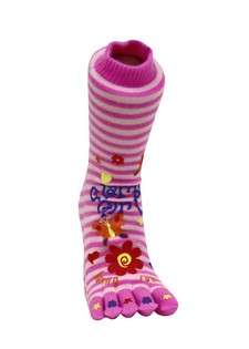 FUN ANIMAL AND RAINBOW TOE SOCKS style 10