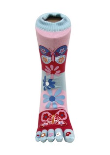 FUN ANIMAL AND RAINBOW TOE SOCKS style 3