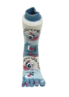 FUN ANIMAL AND RAINBOW TOE SOCKS style 6