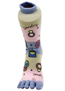 HALLOWEEN DRESS UP TOE SOCKS style 8