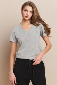 Women’s V-Neck Cotton T-shirt
