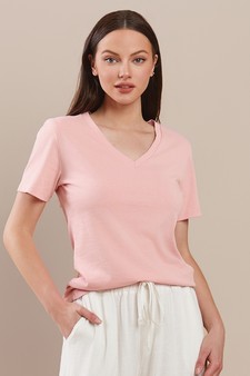 Women’s V-Neck Cotton T-shirt
