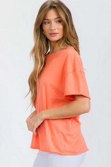 Women's The Essential Raw Edge Tee style 3