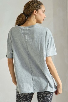 Women's The Essential Raw Edge Tee style 2