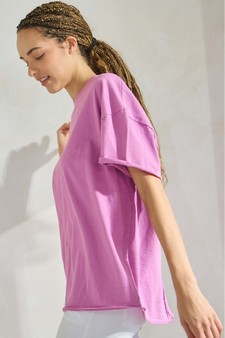 ETA 04/22/25 - Women's The Essential Raw Edge Tee style 3