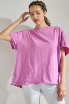 ETA 04/22/25 - Women's The Essential Raw Edge Tee style 4